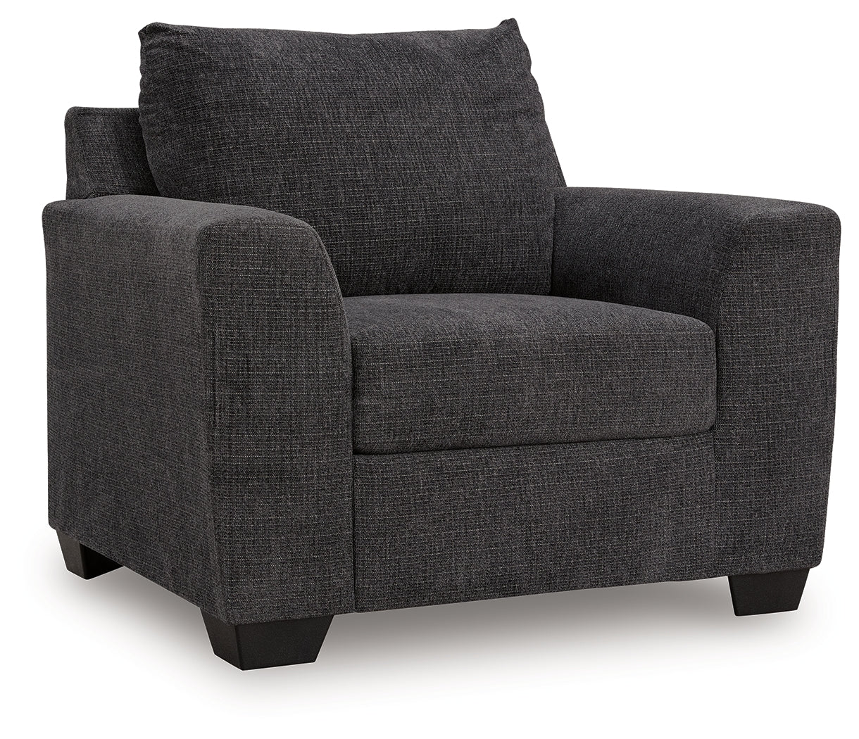 Loreo Ebony Chenille Chair