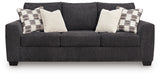 Loreo Ebony Chenille Sofa