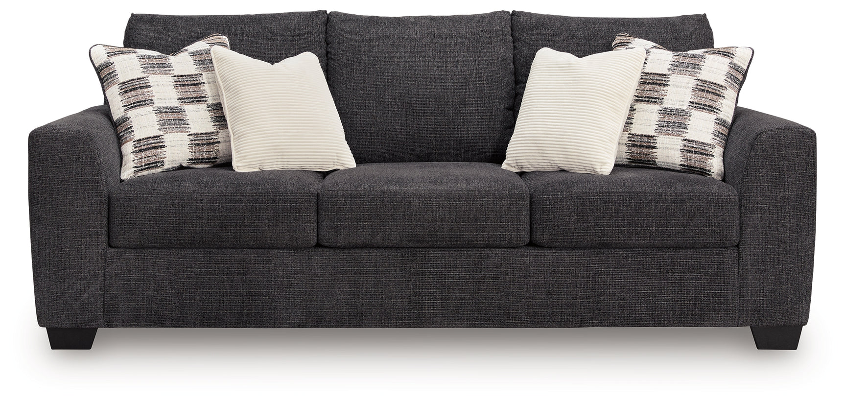 Loreo Ebony Chenille Sofa