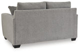 Loreo Flint Chenille Loveseat view 4