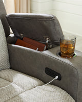 WhipLash Sisal Chenille Power Recliner