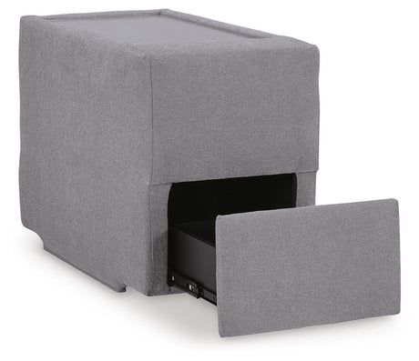 Modmax Granite 4-Piece Sectional Sofa — angled view