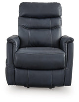 Strawbill Sapphire Faux Leather Power Lift Recliner