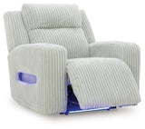 Forest Lake Alloy Chenille,Velvet Power Recliner