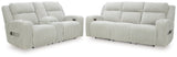 Forest Alloy Lake Sofa and Loveseat