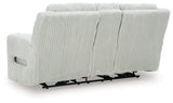 Forest Lake Alloy Chenille,Velvet Power Reclining Loveseat with Console