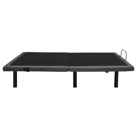 Weston Queen Dual-Motor Massage Adjustable Bed Base in Black and Grey — product image 6
