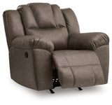 Lowilla Driftwood Faux Leather Recliner