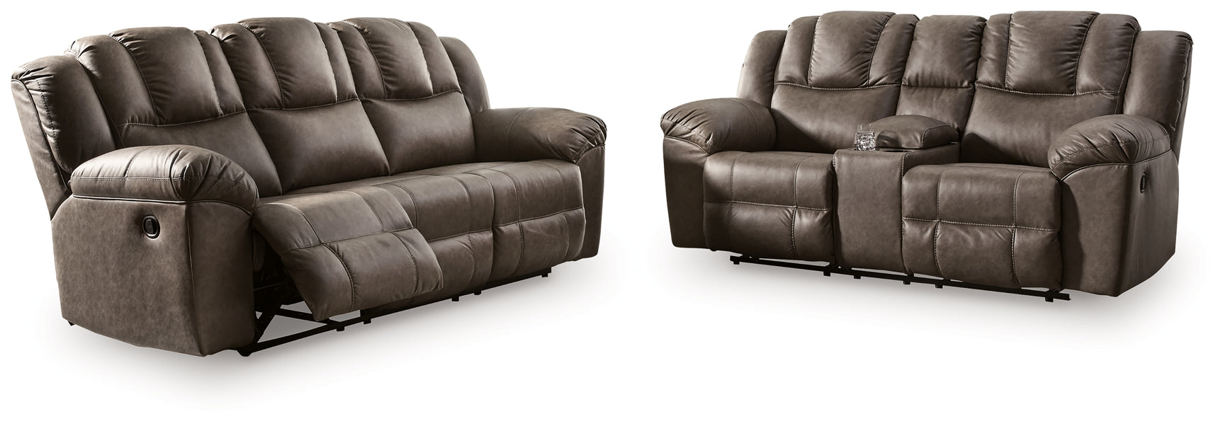 Lowilla Driftwood Sofa and Loveseat