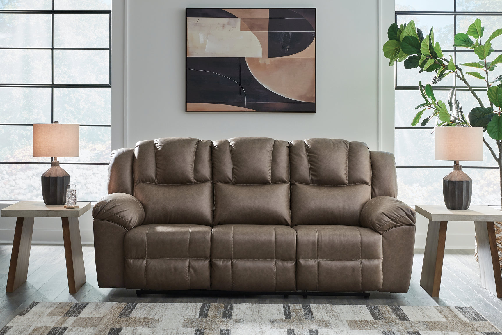 Lowilla Driftwood Sofa and Loveseat