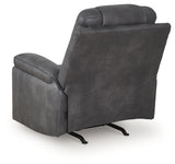 Stockworth Granite Faux Leather Recliner