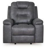Stockworth Granite Faux Leather Recliner