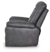 Stockworth Granite Faux Leather Recliner