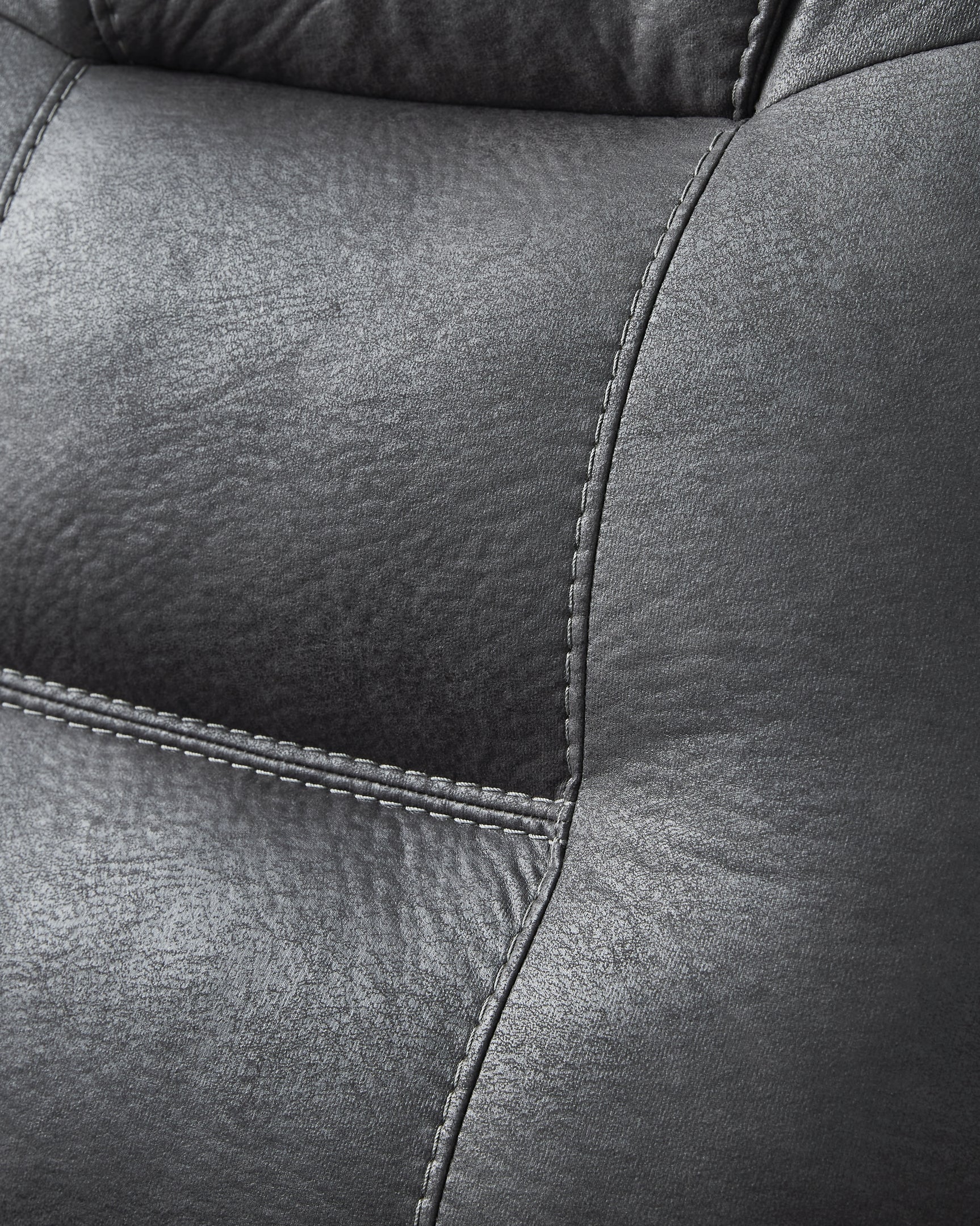 Stockworth Granite Faux Leather Recliner