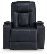 Feazada Sapphire Faux Leather Power Recliner
