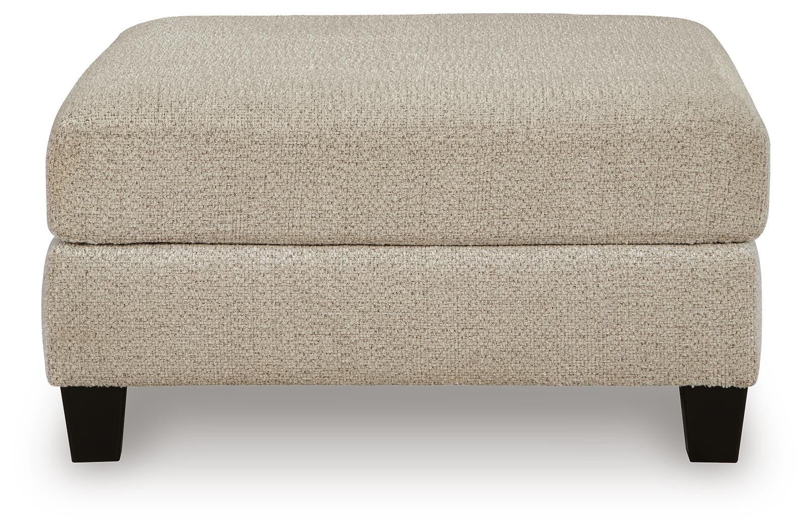 Steelwater Retreat Latte Chenille Oversized Accent Ottoman view 3