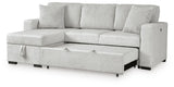 Poppleton 2-Piece Sectional with Pop Up Sleeper and Chaise