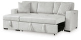Poppleton 2-Piece Sectional with Pop Up Sleeper and Chaise