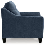 Amity Ink Bay Sofa Chaise, Chair, and Ottoman