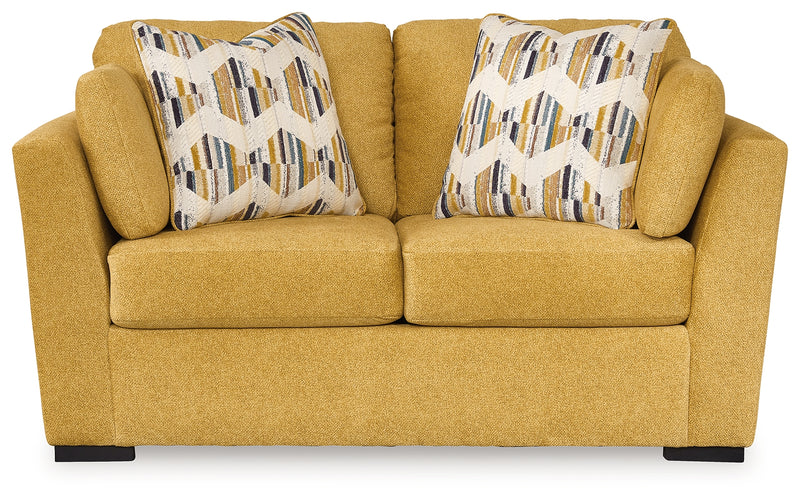 Keerwick Sunflower Sofa, Loveseat, Chair And Ottoman