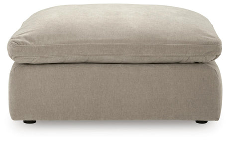 Maxton Heights Pebble Chenille,Velvet Oversized Accent Ottoman view 3