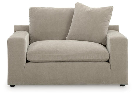 Maxton Heights Pebble Chenille,Velvet Oversized Chair view 3