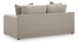 Maxton Heights Pebble Chenille,Velvet Loveseat view 4