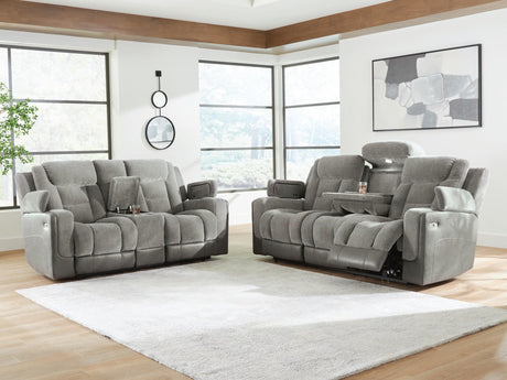 Mixed Shadow Motion Sofa and Loveseat — product image 5