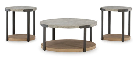 Light Brown Coffee Table and End Table Set — product image 2