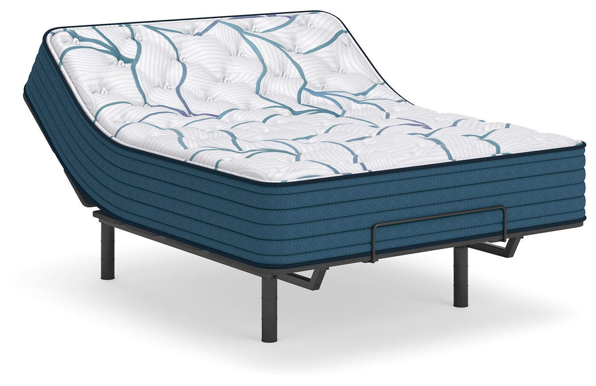 Limited Edition Plush 3.0 White Full Mattress — angled view
