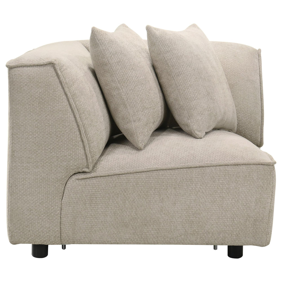 Crane 5-piece Modular Sectional Sofa Beige — product image 12
