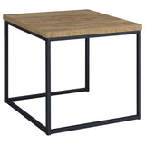 Straden 3-piece Engineered Wood Coffee Table Set Mango and Black