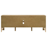 Rowe 65-inch 2-door Wood TV Stand Media Console Light Oak