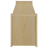 Laurelton 78-inch 4-door TV Stand Media Console Light Oak