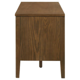 Thori 63-inch 2-door TV Stand Media Console Dark Brown