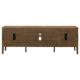 Thori 63-inch 2-door TV Stand Media Console Dark Brown