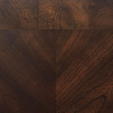 Laney 3-piece Glass Top Coffee and End Table Set Dark Merlot