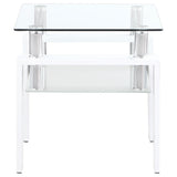 Dyer 3-piece Rectangular Coffee and End Table Set White