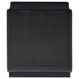 Leandro 1-drawer Wood Occasional Side End Table Burnished Black