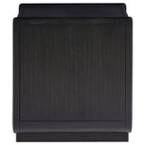 Leandro 2-piece Wood Coffee and End Table Set Burnished Black