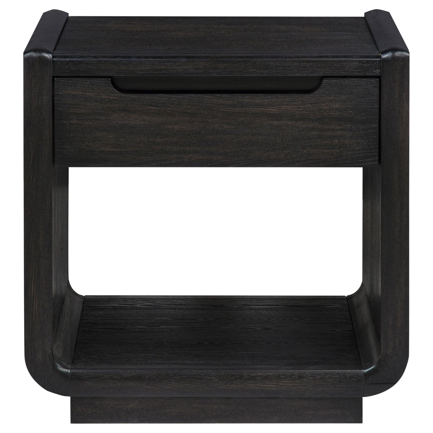 Leandro 3-piece Wood Coffee and End Table Set Burnished Black