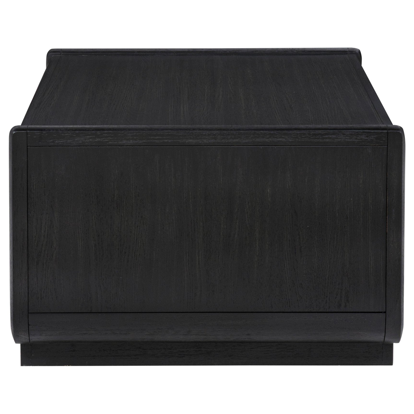 Leandro 2-drawer Wood Cocktail Coffee Table Burnished Black