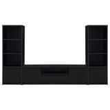 Winfield 78-inch 2-door TV Stand Media Console Black