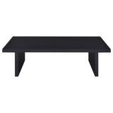 Max 3-piece Rectangular Coffee and End Table Set Black