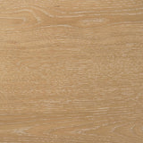Ottowa 2-piece Round Wood Coffee Table Set Light Oak