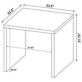 Canoga Engineered Wood Accent Side End Table Mango