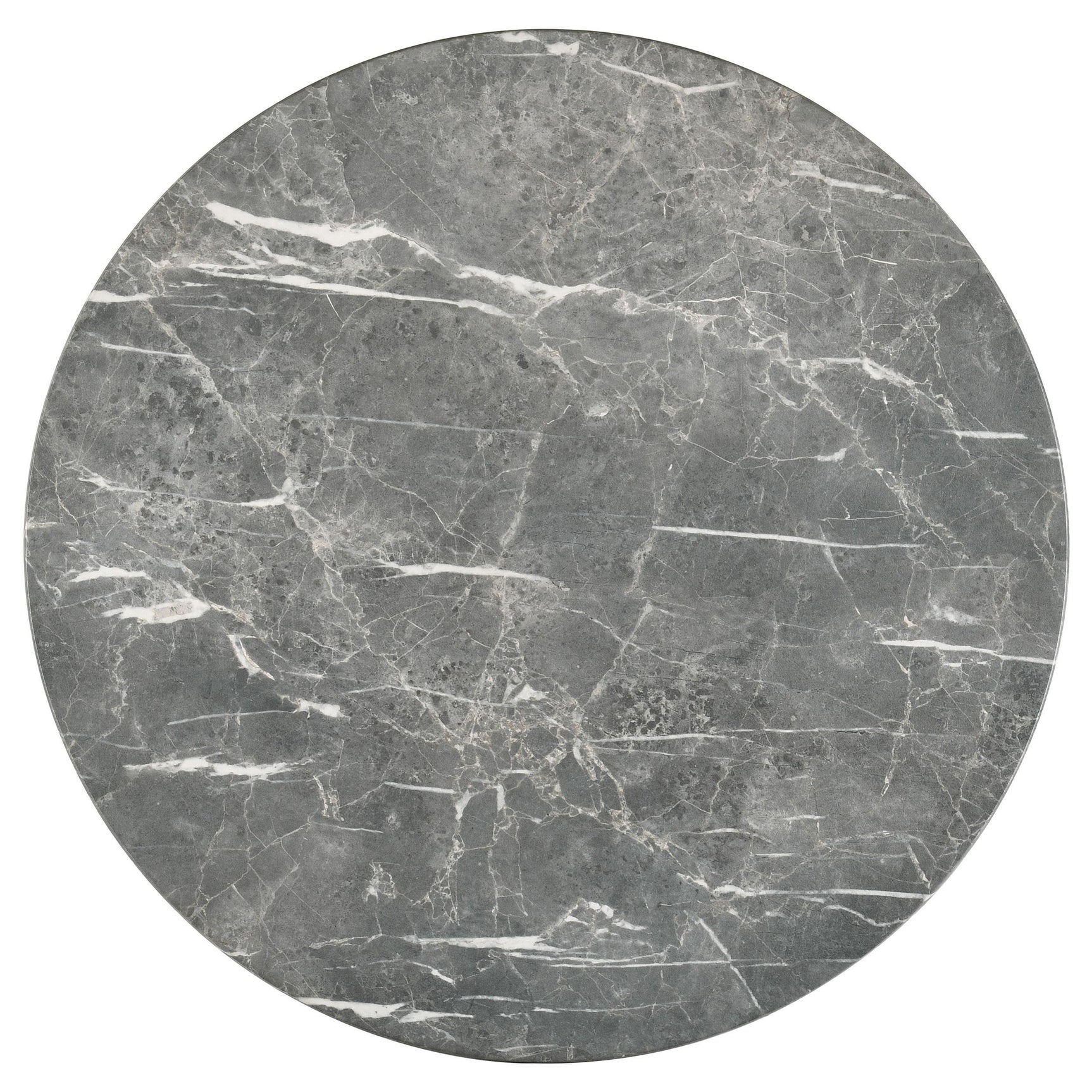Bradley Round SmartTop Cocktail Coffee Table Grey and Natural