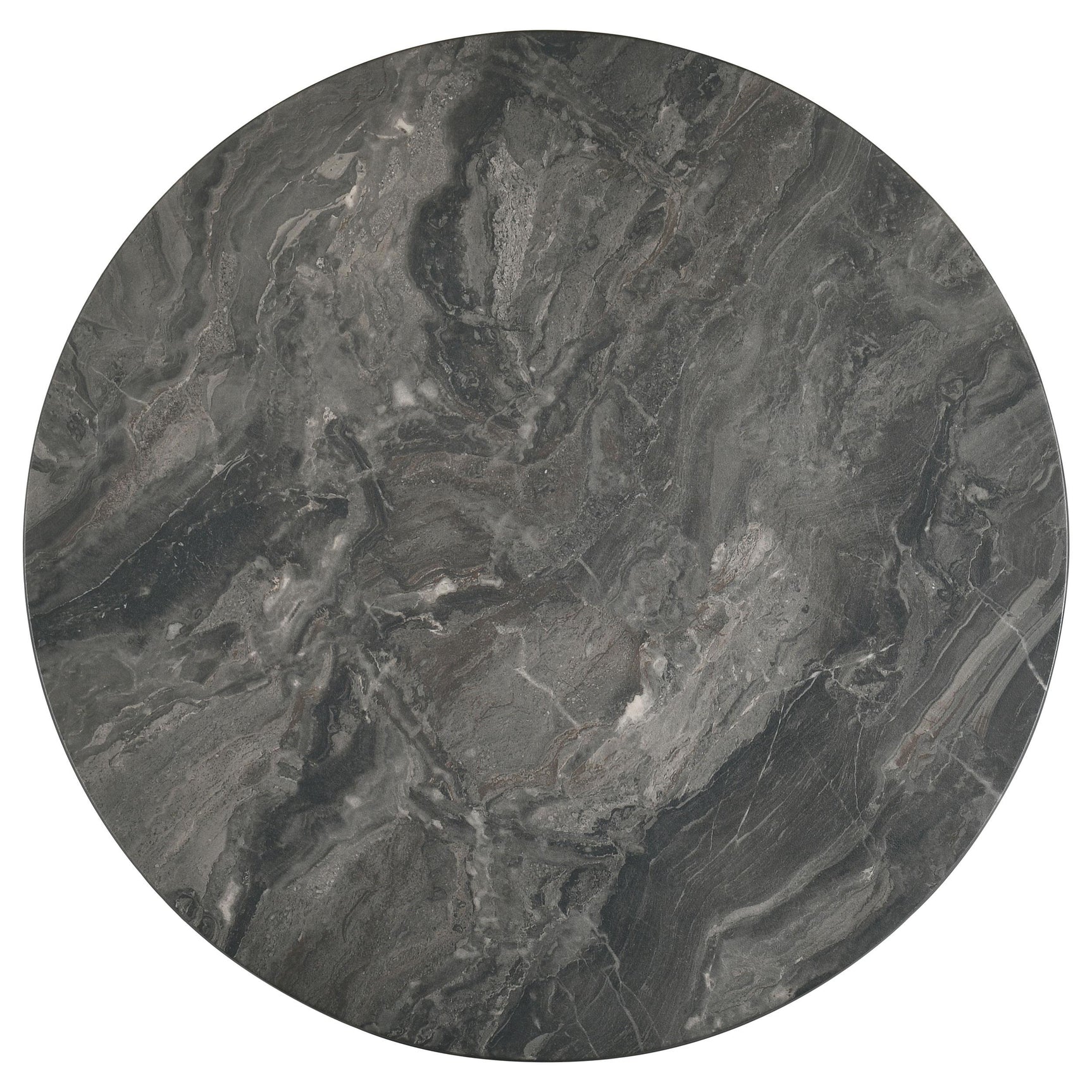 Bradley 2-Piece Round SmartTop Coffee Table Set Smokey Grey and Brown