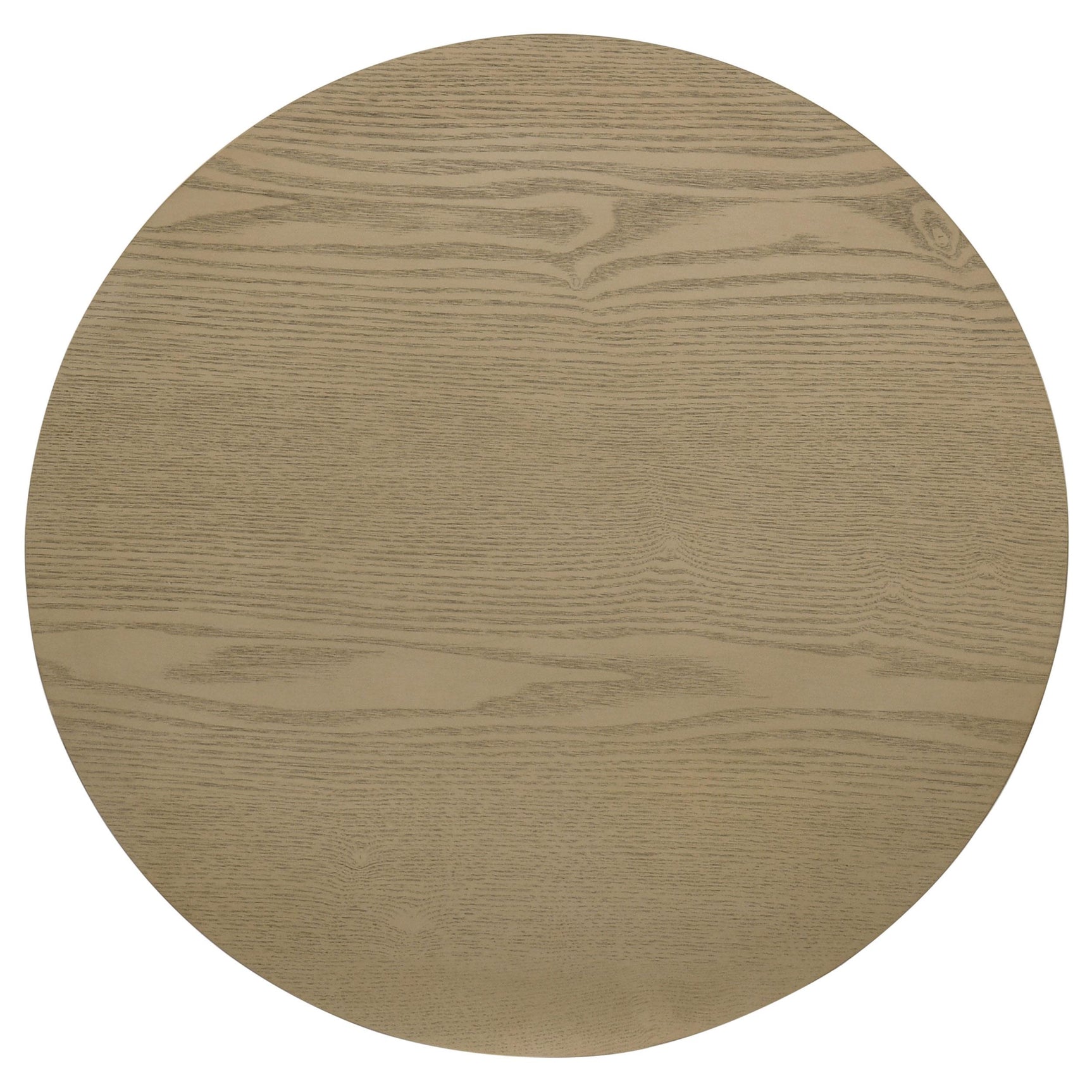 Hamlyn Round Fluted Occasional Side End Table Natural Oak