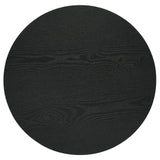 Hamlyn 3-piece Round Fluted Coffee and End Table Set Black